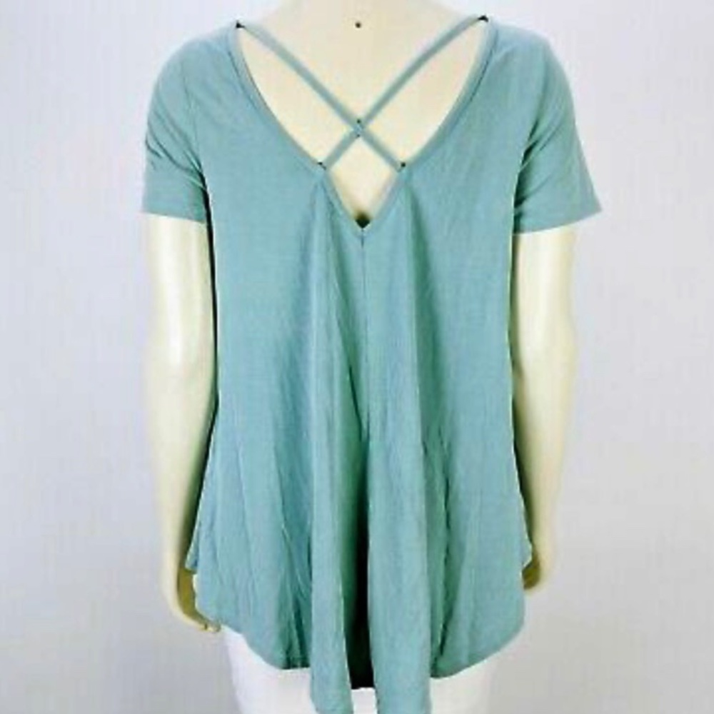 2 / $12! ✨✨ Green Envelope seafoam green tee